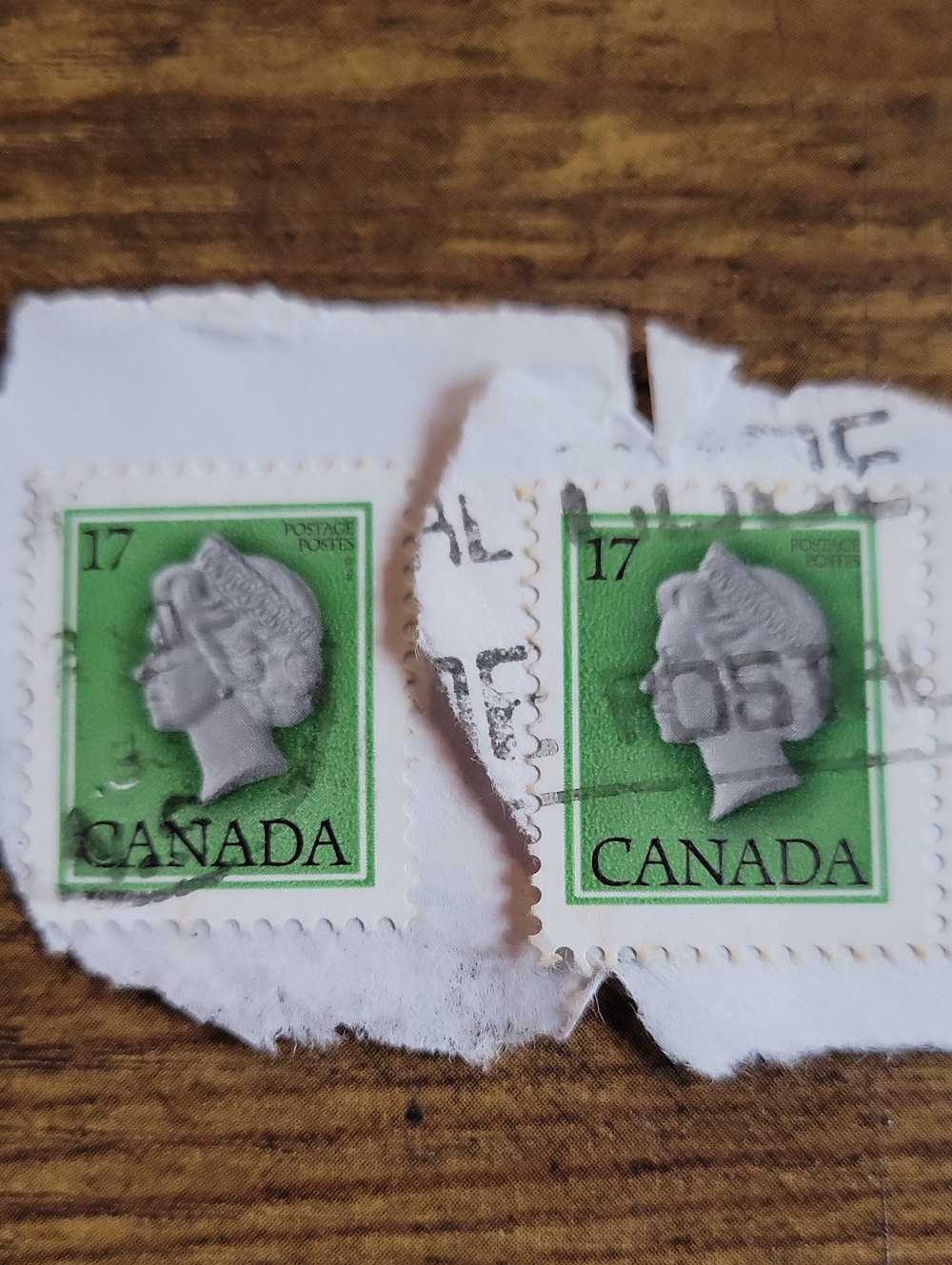 Vintage Green Queen Profile Stamp Wall Art
